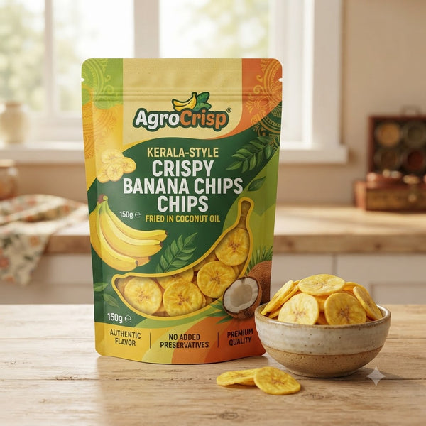 AgroCrisp Kerala-Style Crispy Banana Chips