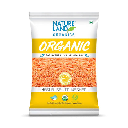 Organics Masoor Dal/Split Washed