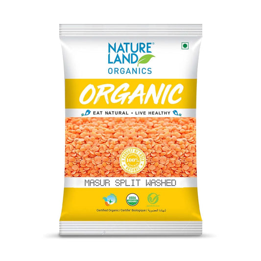 Organics Masoor Dal/Split Washed