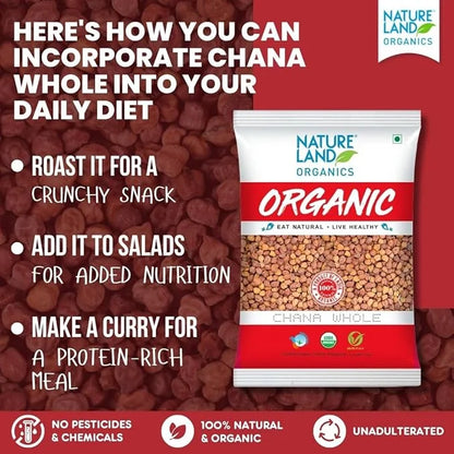 Organics Chana Dal - Organic Healthy Pulses