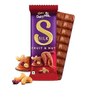 Cadbury Dairy Milk Silk Fruit & Nut – A Luscious Blend of Chocolate, Fruits & Crunch