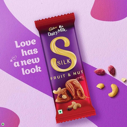 Cadbury Dairy Milk Silk Fruit & Nut – A Luscious Blend of Chocolate, Fruits & Crunch