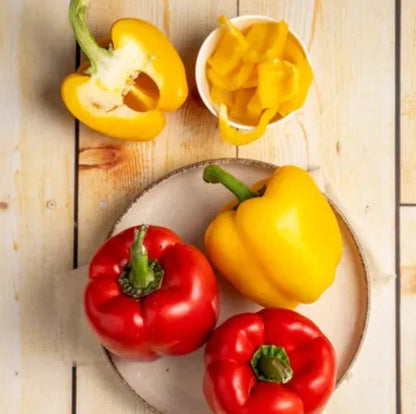 Capsicum Red & Yellow Share.svg Net Qty: 2 pcs