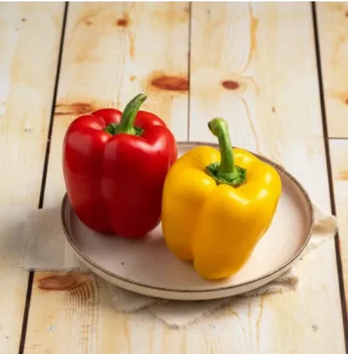 Capsicum Red & Yellow Share.svg Net Qty: 2 pcs