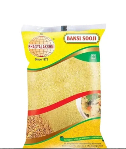 Sri Bhagyalakshmi Bansi Sooji Share.svg Net Qty: 1 pack (1 kg)