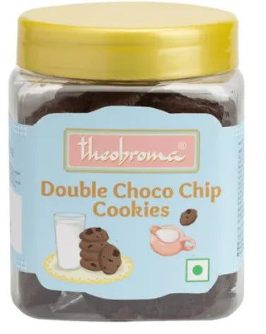 Theobroma Double Choco Chip Cookies Share.svg Net Qty: 140 g