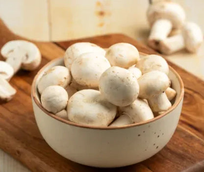 Mushroom Button Share.svg Net Qty: 200 g