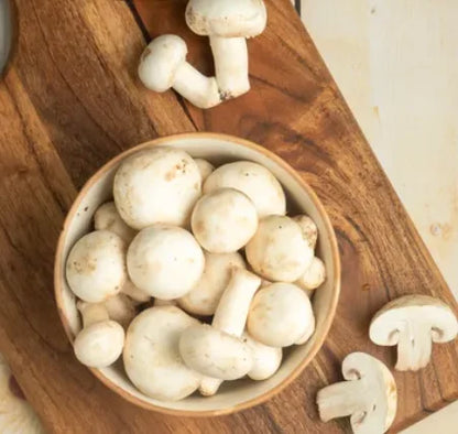 Mushroom Button Share.svg Net Qty: 200 g