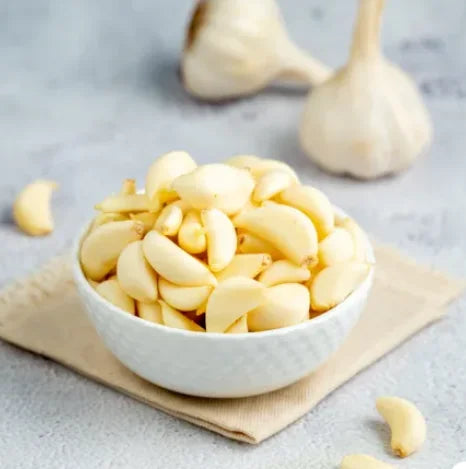 Garlic Peeled Net Qty: 400 GM