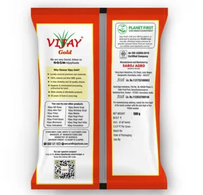 Vijay Singhara Flour Share.svg Net Qty: 1 pack (500 g)