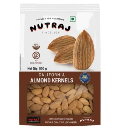Nutraj Almond/Badam California (500g) & Nutraj Raisin/Kismish (500g) & Nutraj Cashew/Kaju (500g) Combo