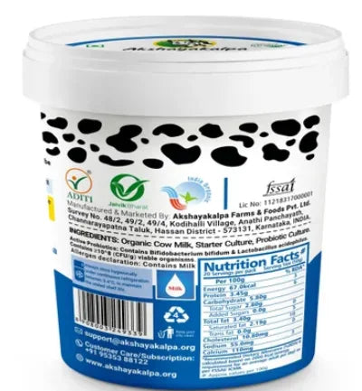 Akshayakalpa Artisanal Organic Set Curd