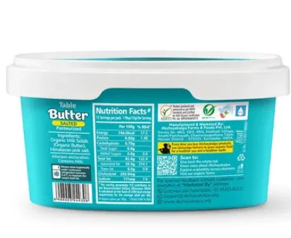 Akshayakalpa Organic Salted Table Butter