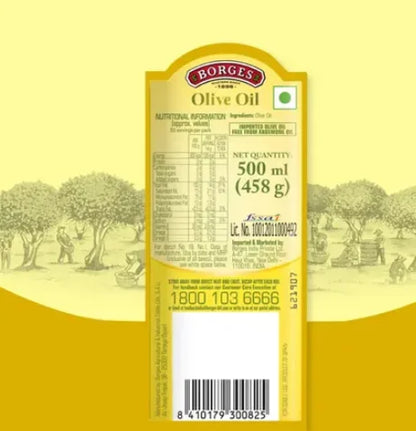 Borges Extra Light Olive Oil Share.svg Net Qty: 1 pc (500 ml) 3