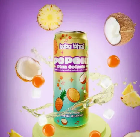 Boba Bhai Pina Colada with Popping Bubbles & Nata de Coco