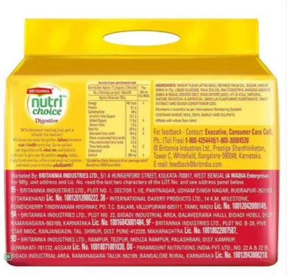 Britannia Nutri Choice Hi-Fibre Digestive Biscuits 960 g