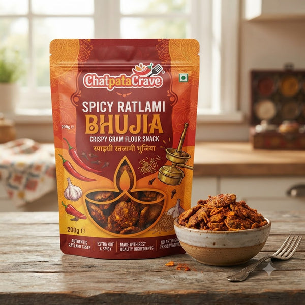 ChatpataCrave Spicy Ratlami Bhujia