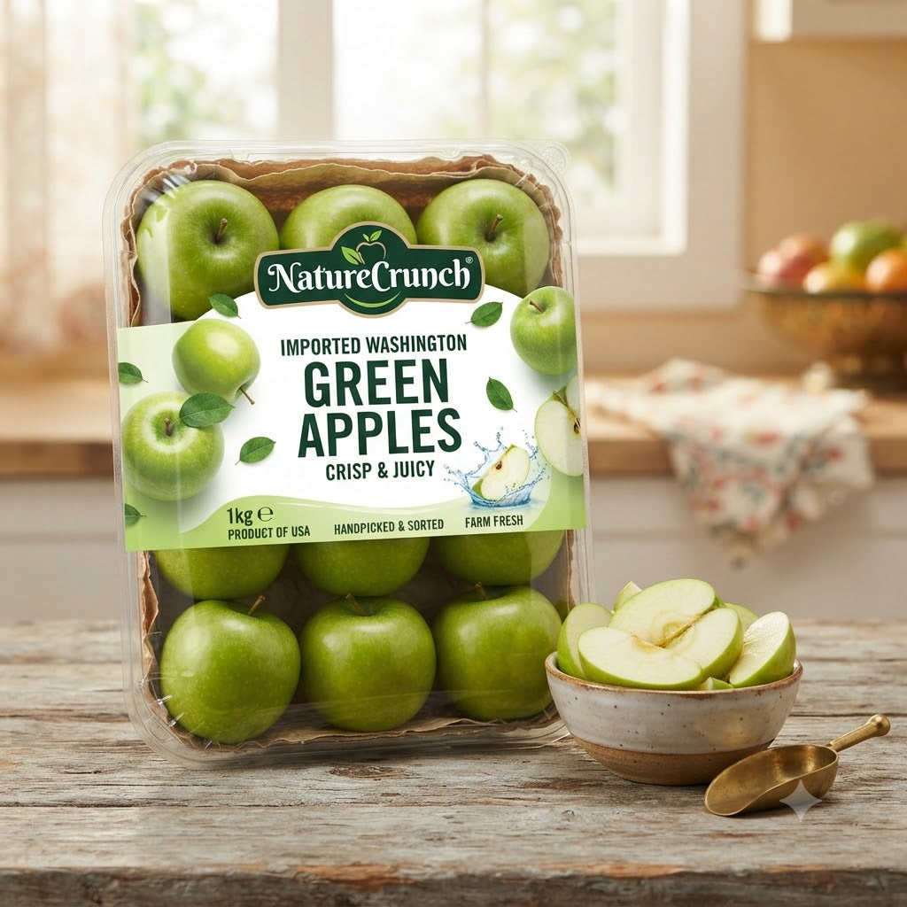 NatureCrunch Imported Washington Green Apples