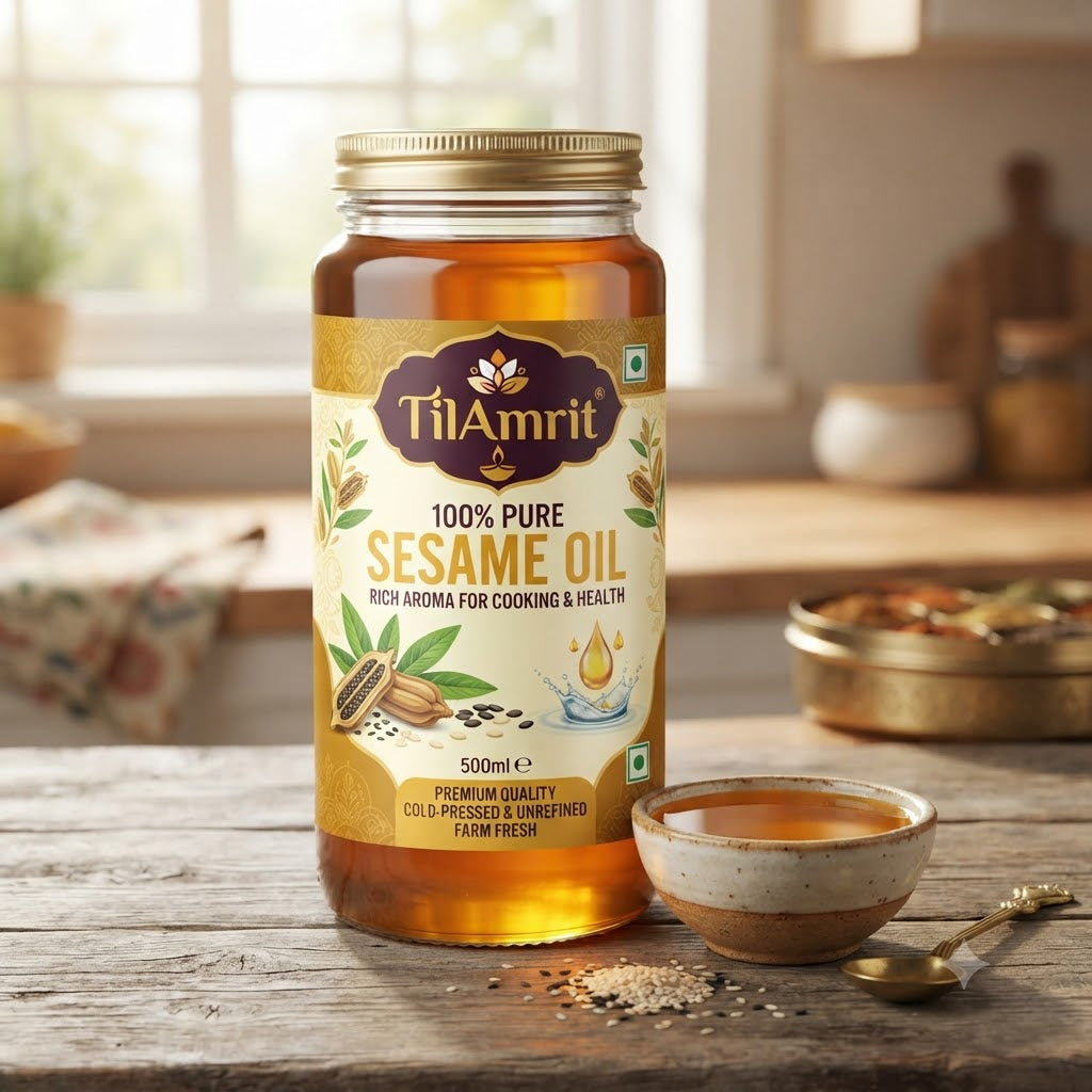 TilAmrit 100% Pure Sesame Oil