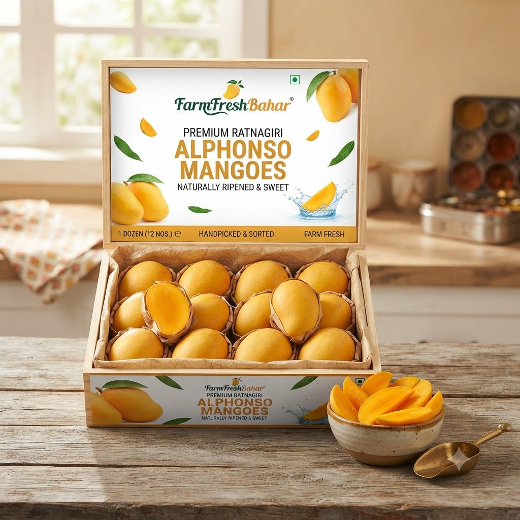 FarmFreshBahar Premium Ratnagiri Alphonso Mangoes