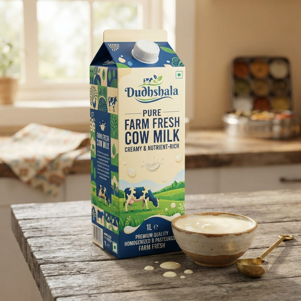 Dudhshala Pure Farm Fresh Cow Milk