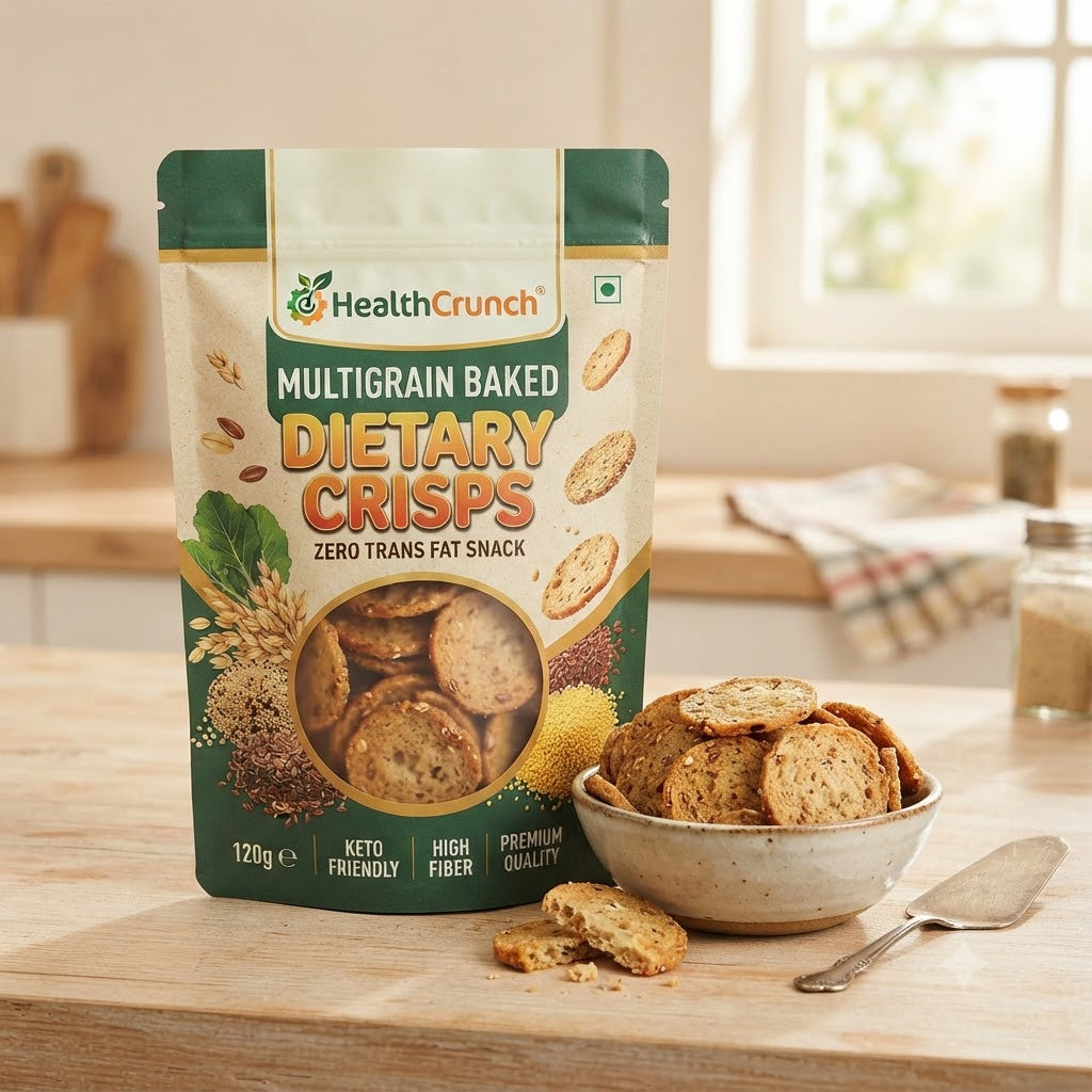 HealthCrunch Multigrain Baked Dietary Crisps