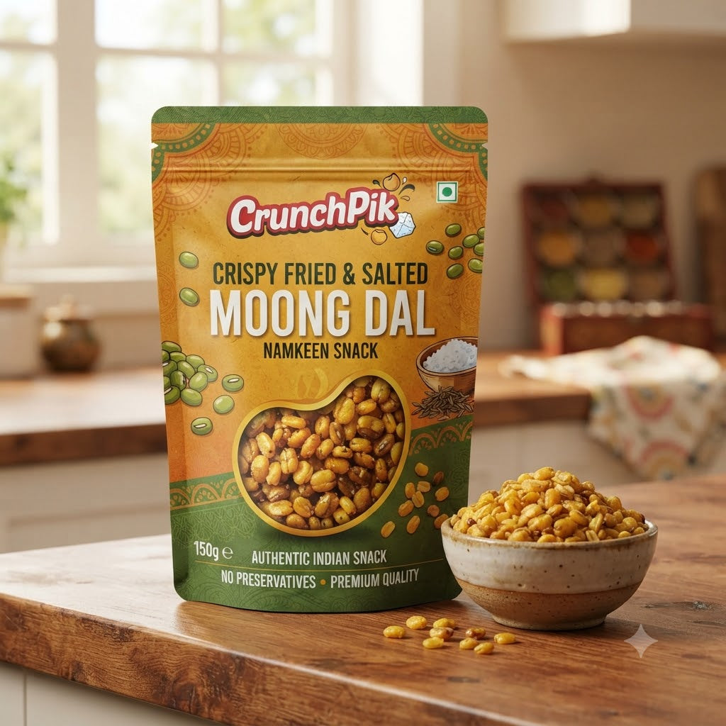 CrunchPik Crispy Fried & Salted Moong Dal