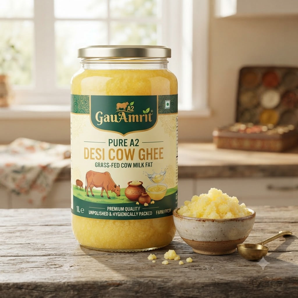 GauAmrit Pure A2 Desi Cow Ghee
