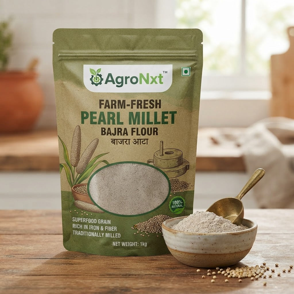 AgroNxt Farm-Fresh Pearl Millet Bajra Flour
